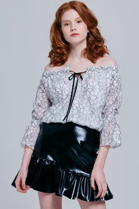 Fabia Floral Peasant Top