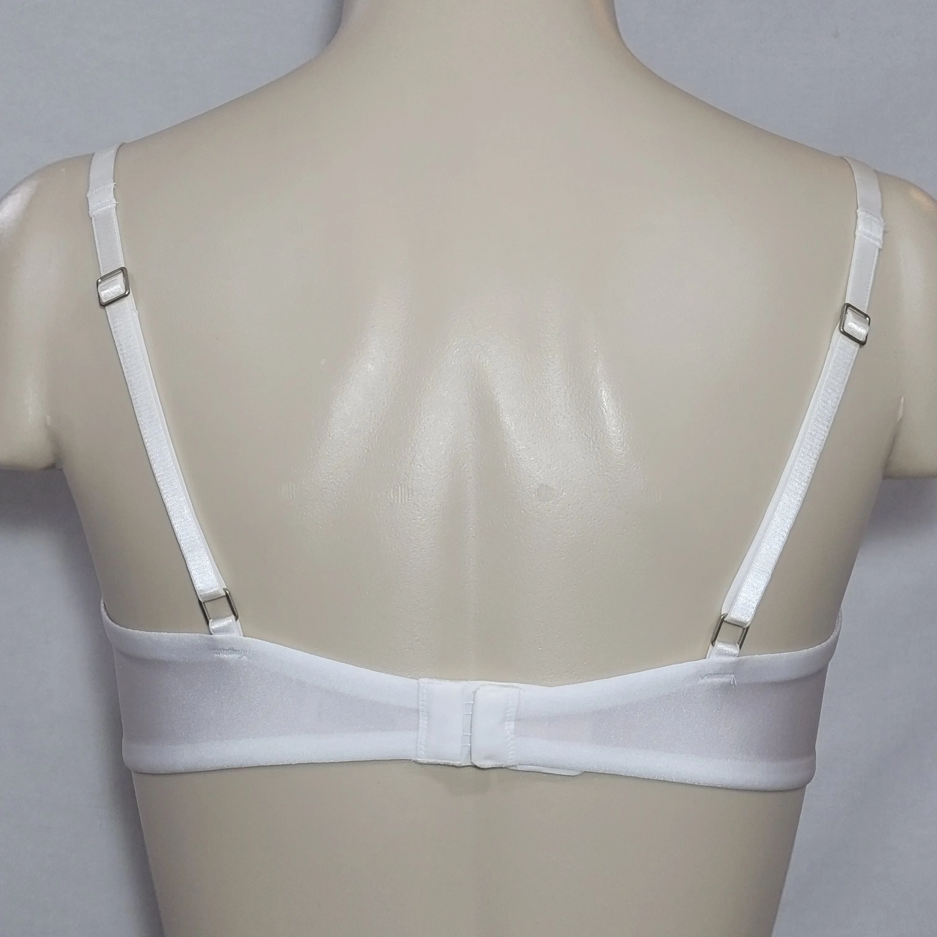 Felina 190013 Sabrina Semi Sheer Lace Demi Underwire Bra 34D White