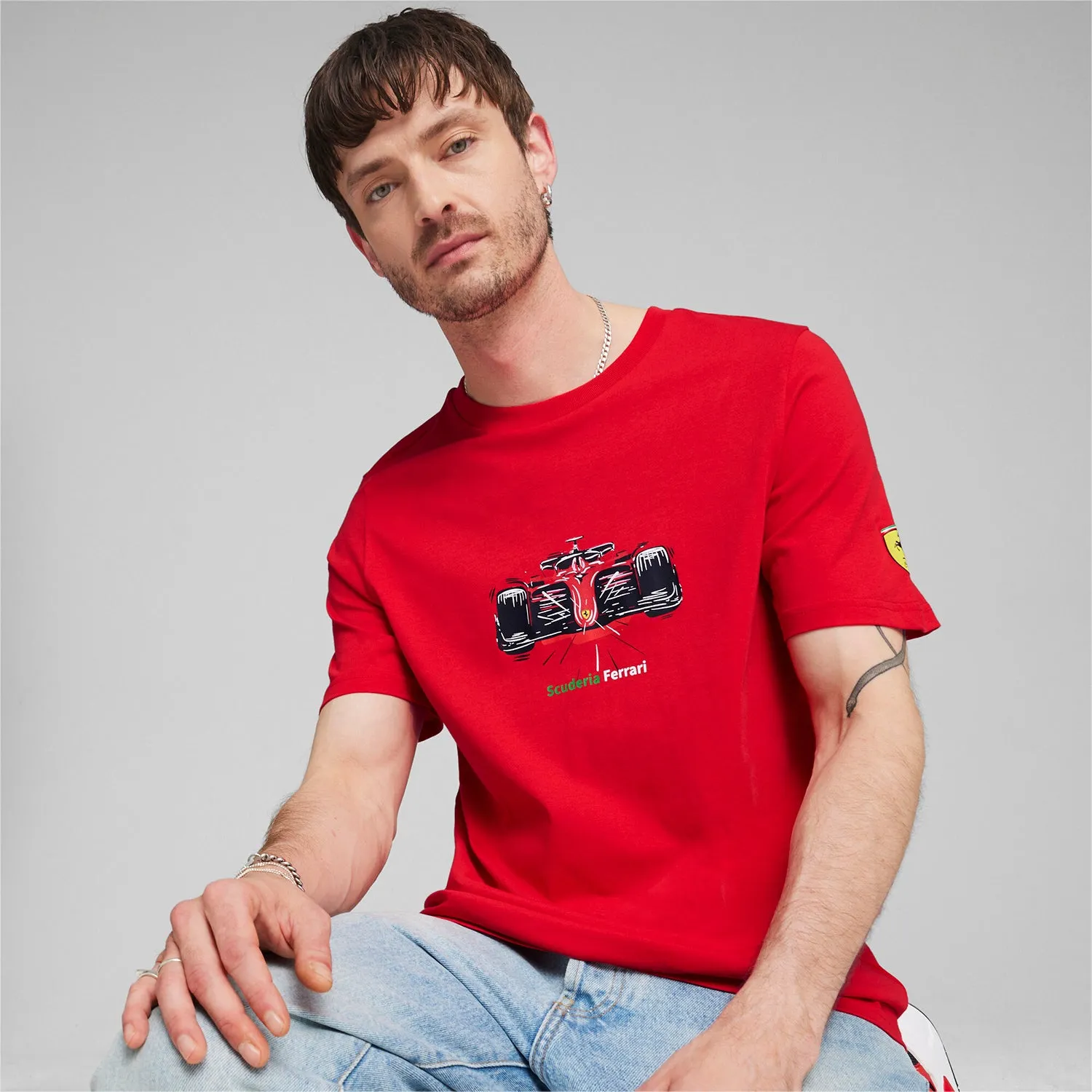 Ferrari Race Graphic Tee - Men