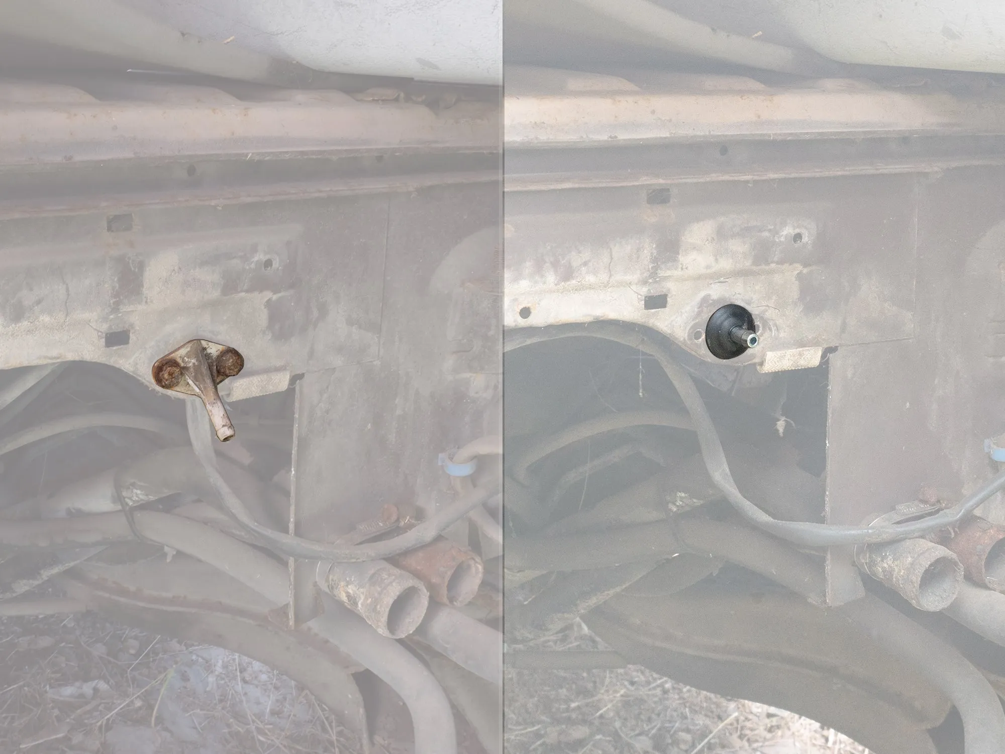 Firewall Grommet - Fuel Feed Side [2WD Vanagon]