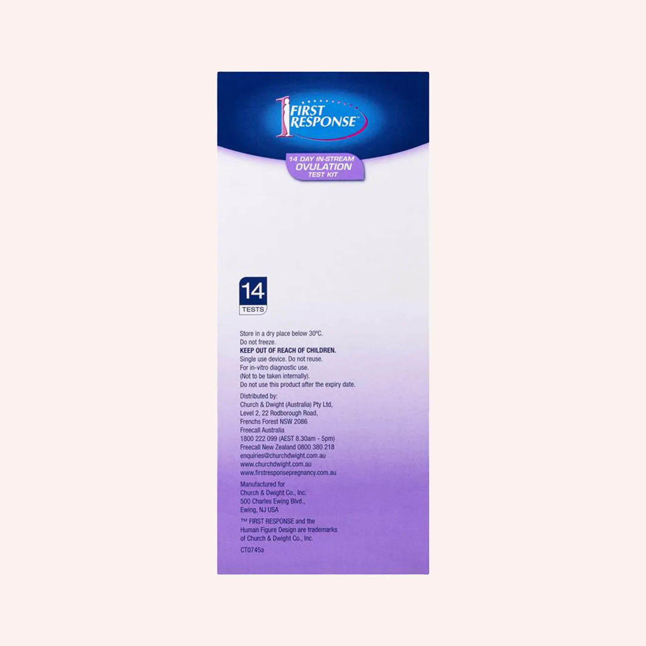 First Response Ovulation 14 Day Kit