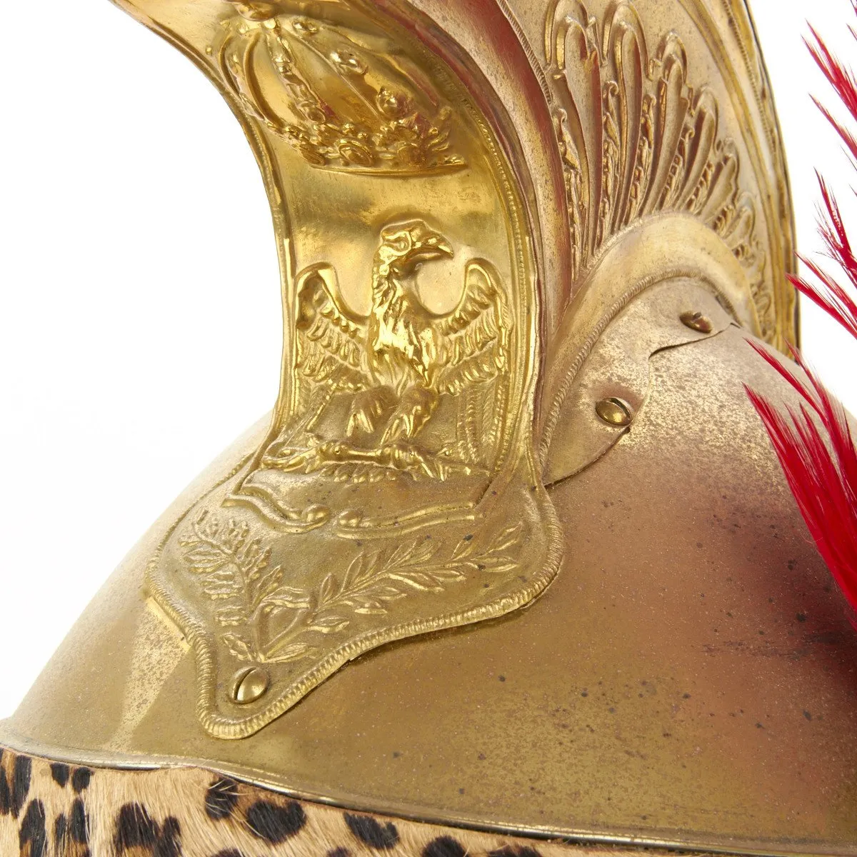 French 1st Empire Cavalry Helmet of Empress Dragoons- USED