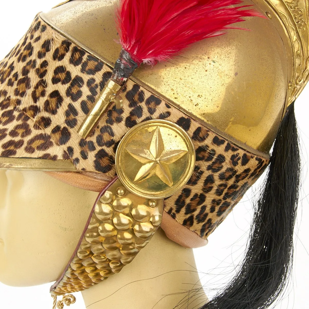 French 1st Empire Cavalry Helmet of Empress Dragoons- USED