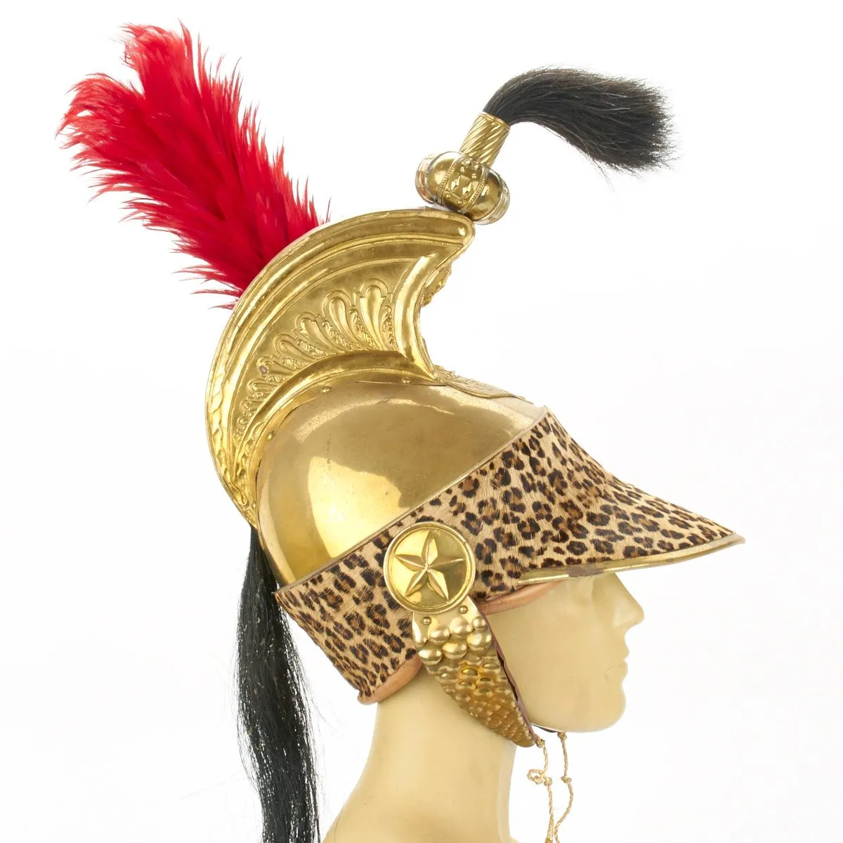 French 1st Empire Cavalry Helmet of Empress Dragoons- USED