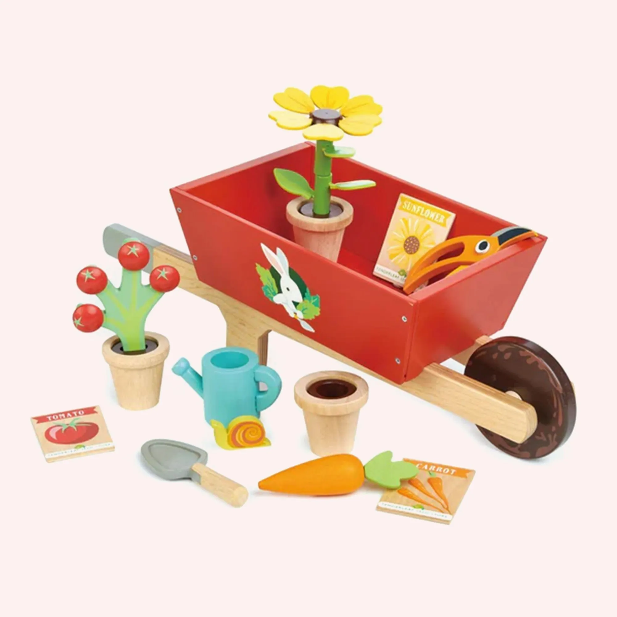 Garden Wheelbarrow Set
