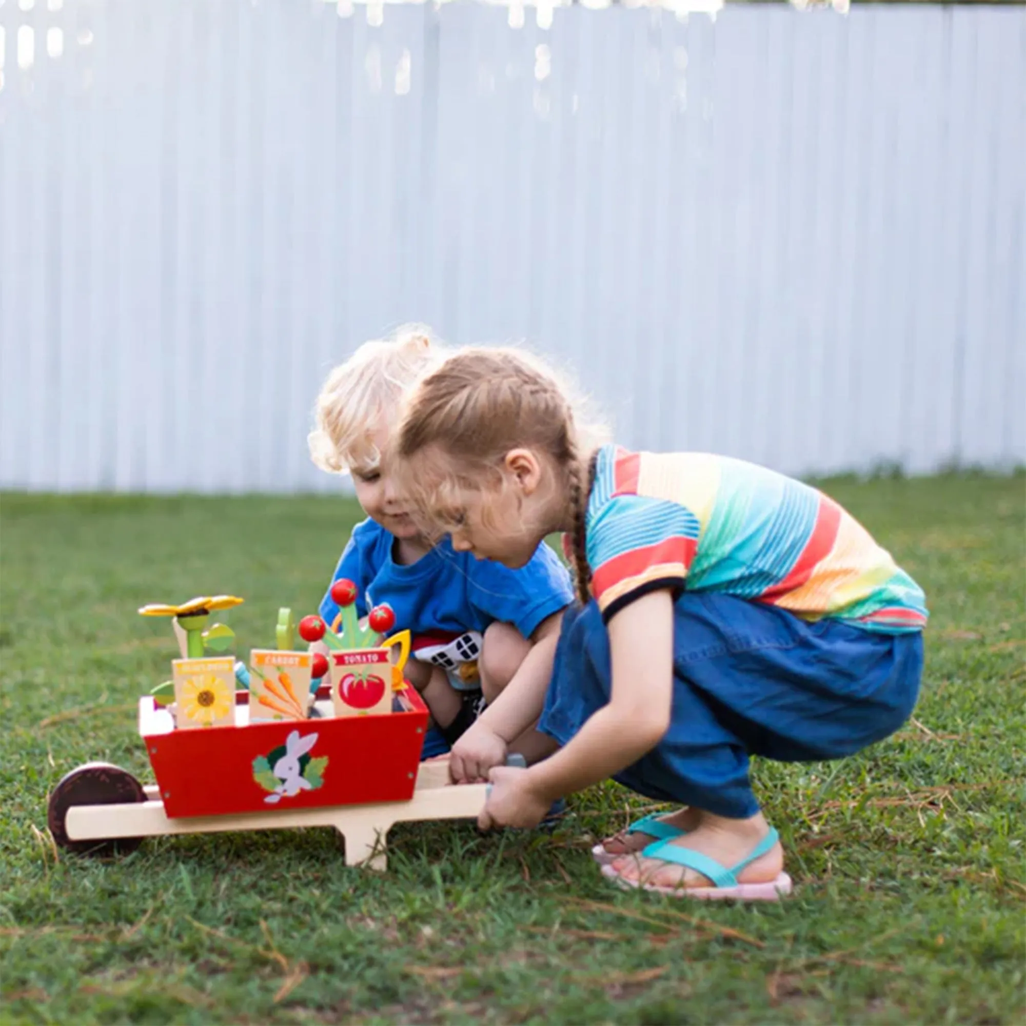 Garden Wheelbarrow Set