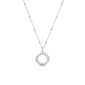 Geo Necklace - 925 Sterling Silver