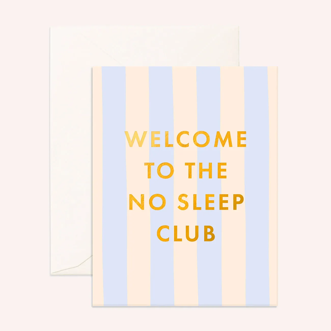 Greeting Card - No Sleep Club - Blue