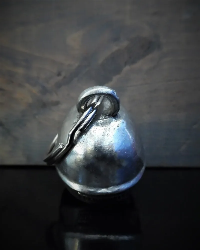 Helmet Skull Biker Diamond Bell