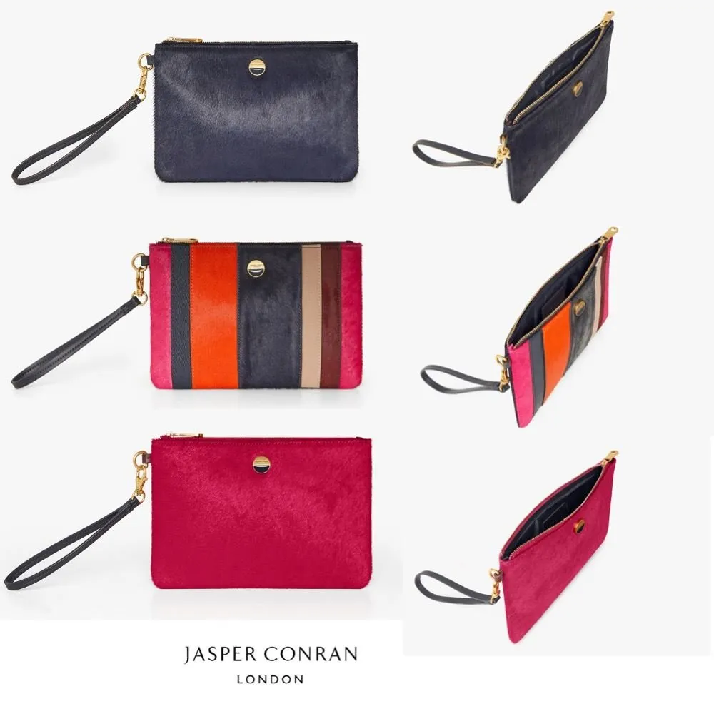 Jasper Conran Astrid Wristlet Zip Purses