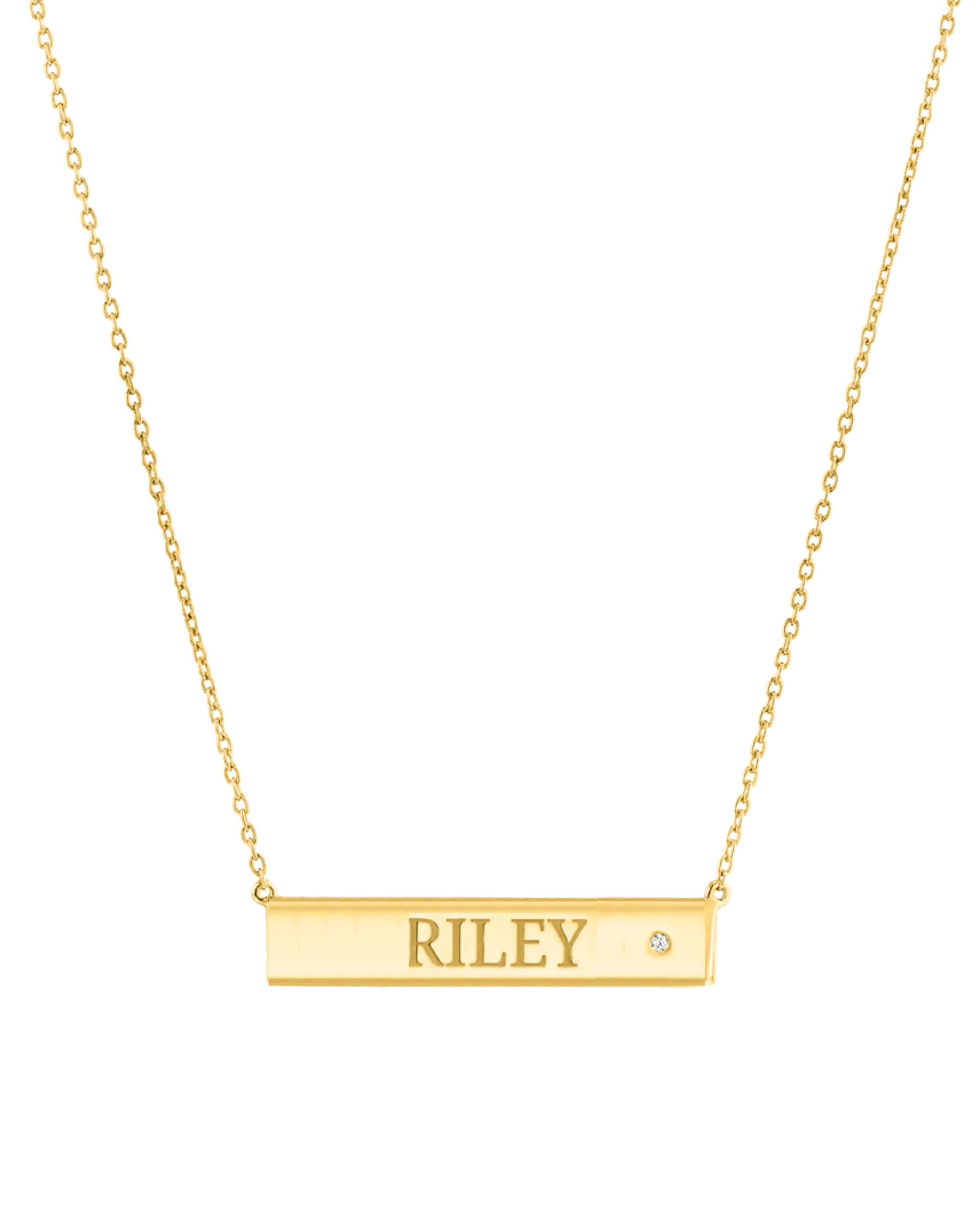 Just The Two Of Us Necklace - 14K White Gold