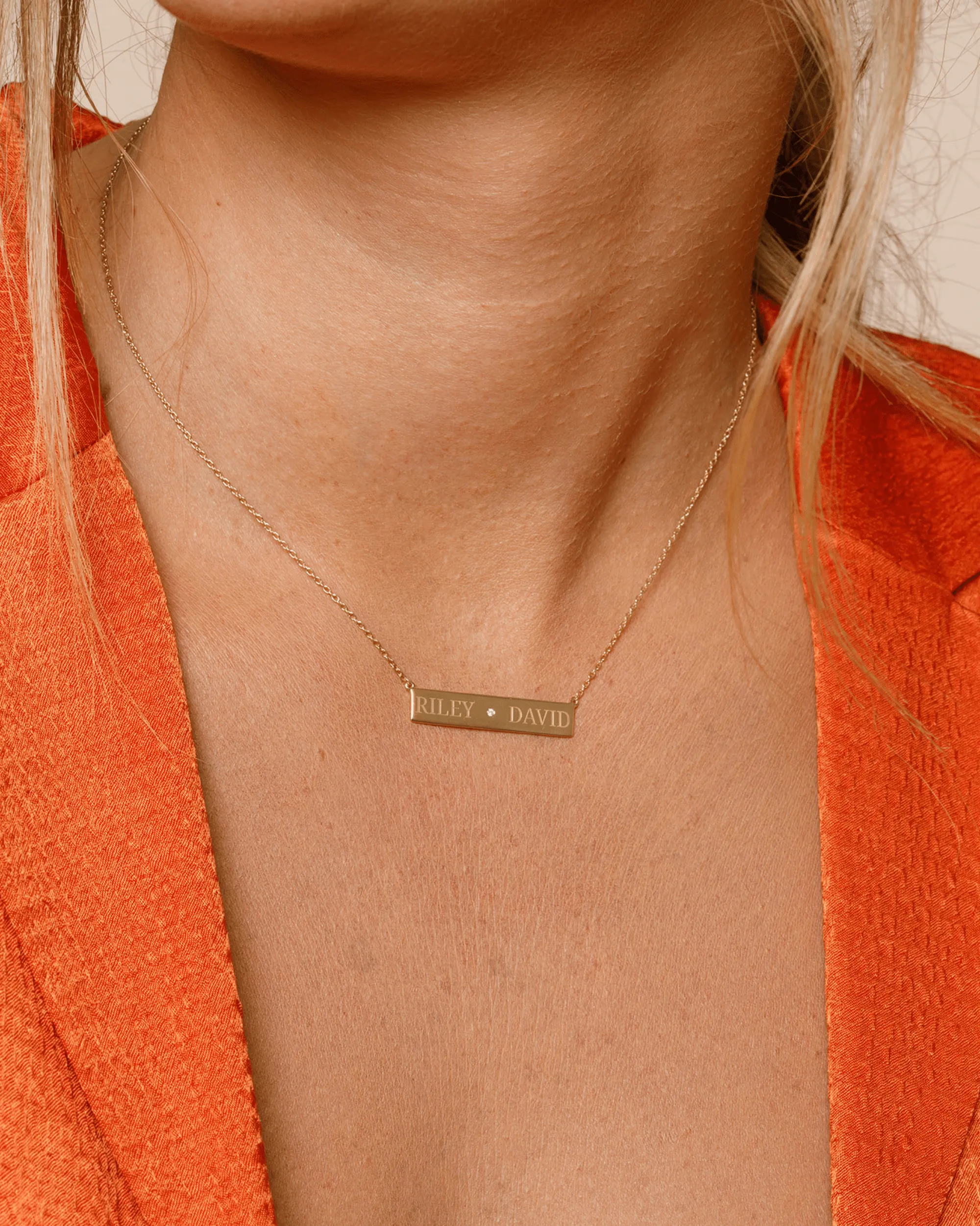 Just The Two Of Us Necklace - 925 Sterling Silver