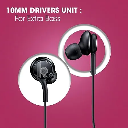 Kivart Usher Type C Wired Earphone with Built in Microphone