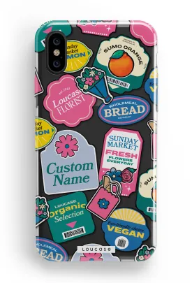 Label It - KLEARLUX™ Special Edition Sunday Market Collection Phone Case | LOUCASE