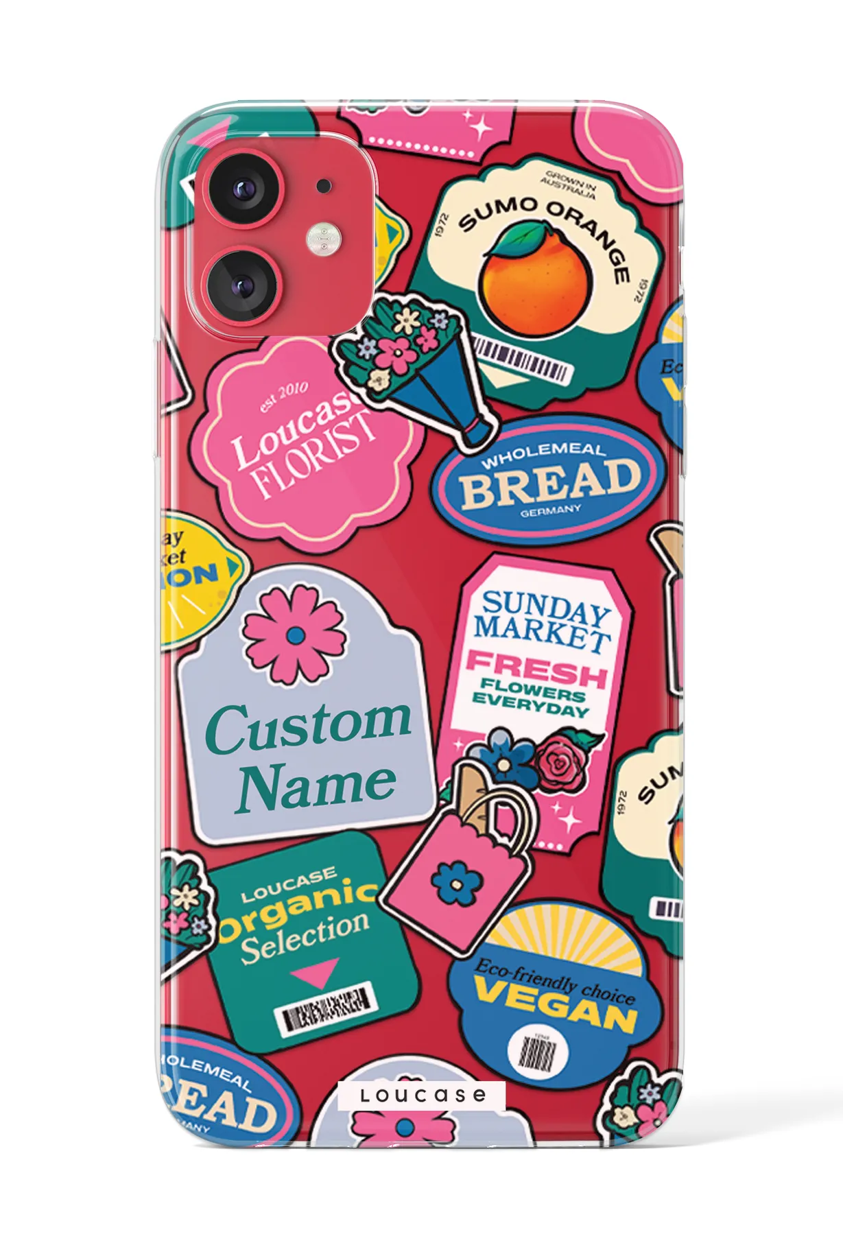 Label It - KLEARLUX™ Special Edition Sunday Market Collection Phone Case | LOUCASE