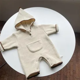 Little Elf Playsuit With Pouch Pocket