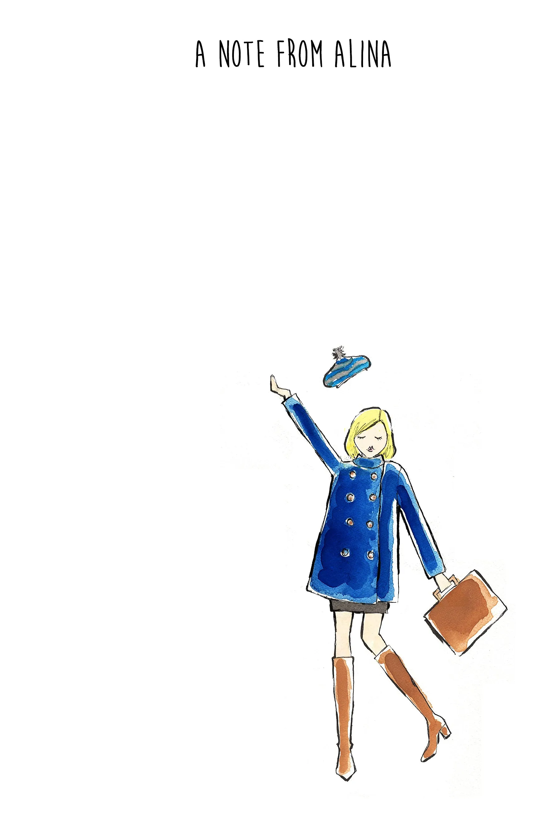 Mary Tyler Moore Inspired Personalized Notepad