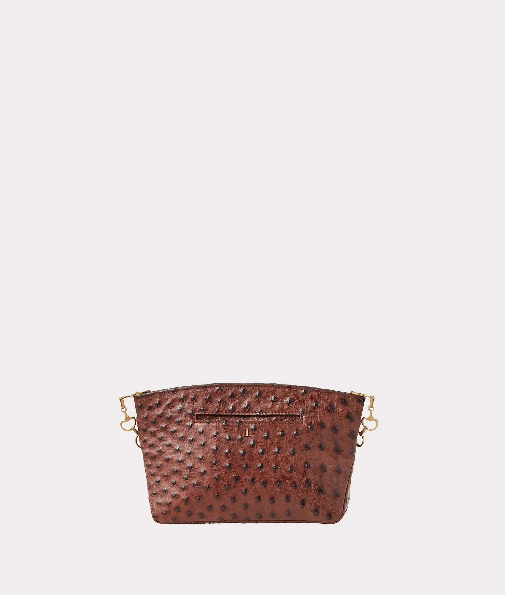 Mini Elle Exotic Clutch :: Chocolate