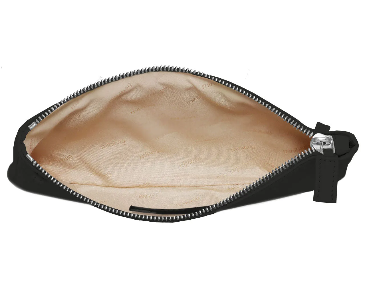 minibag black Nieten eckig