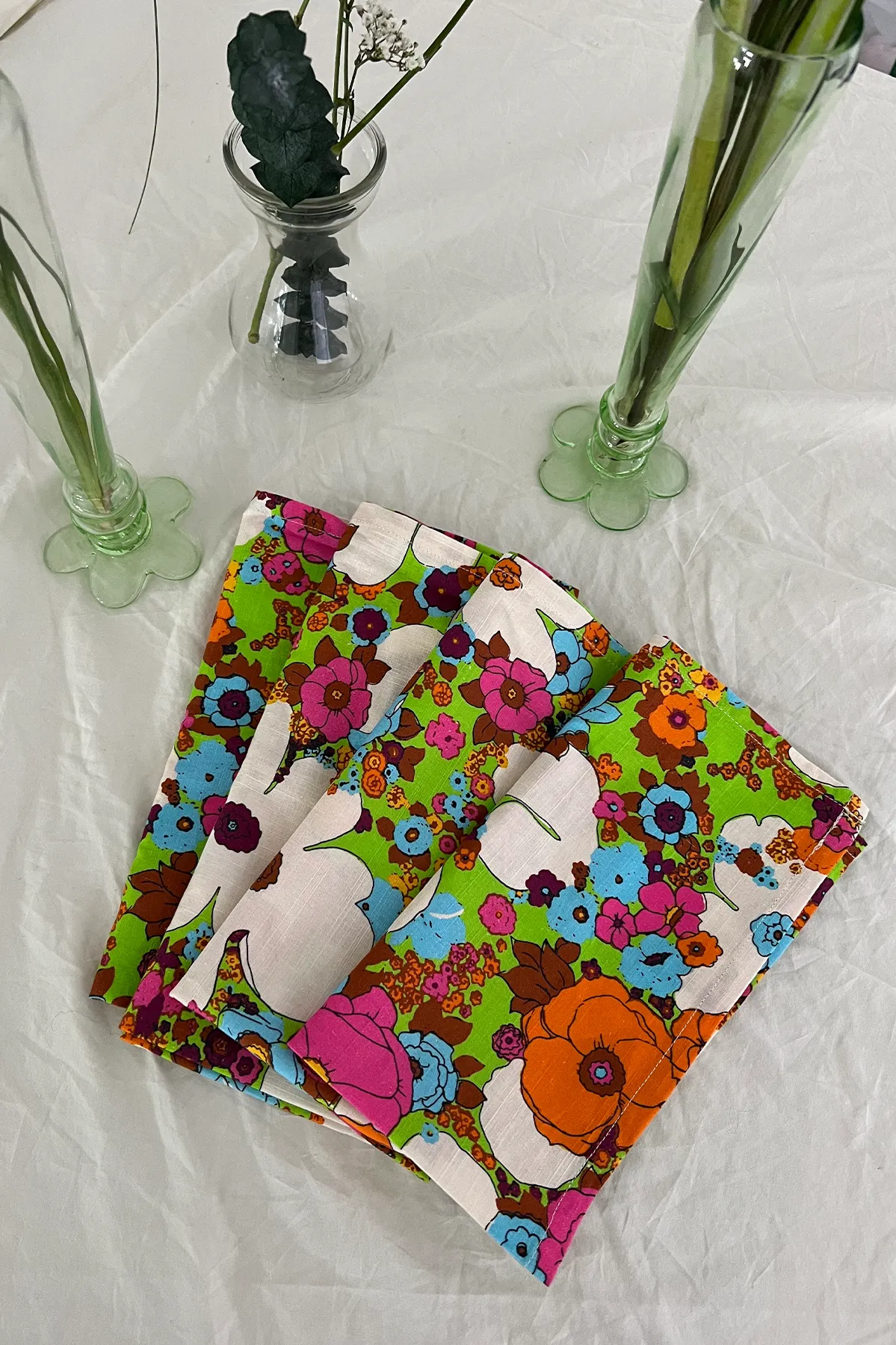 Napkin Set - Acid Floral