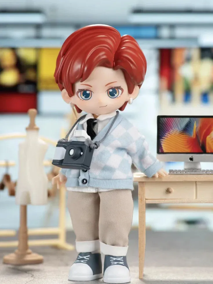 PEETSOON Male Classmate Series Blind Box – Cute Action Figures