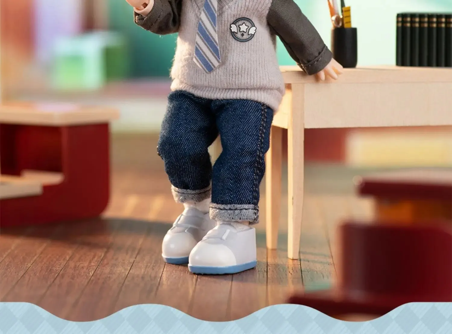 PEETSOON Male Classmate Series Blind Box – Cute Action Figures