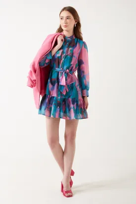 Pixie Daisy Elle Gathered Hem Dress