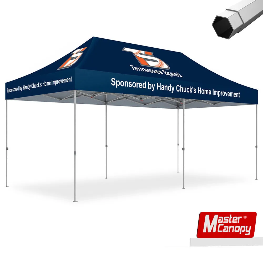 Premium Series- Custom 10x20 Heavy Duty Pop-up Personalized Canopy Tent