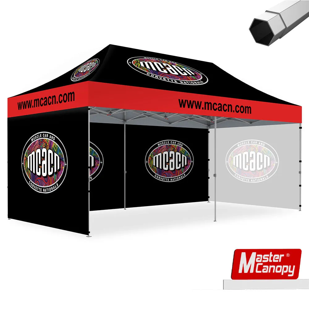 Premium Series- Custom 10x20 Heavy Duty Pop-up Personalized Canopy Tent