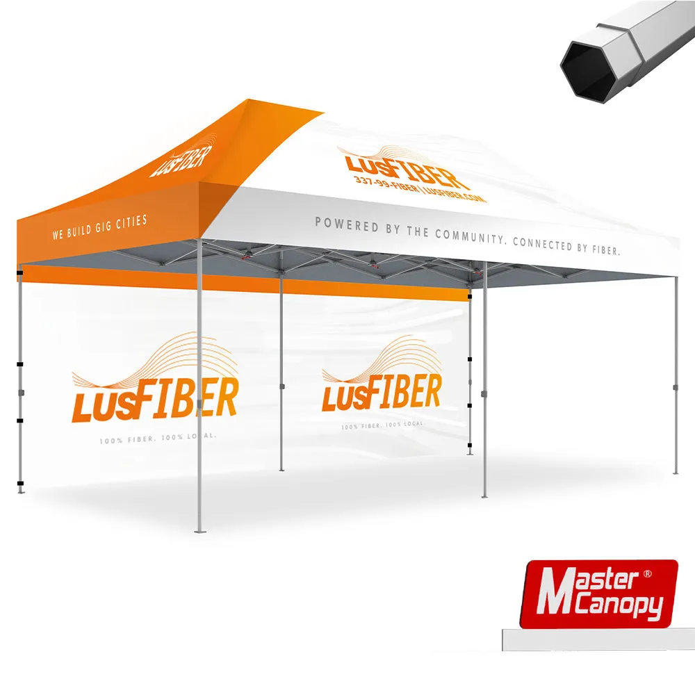Premium Series- Custom 10x20 Heavy Duty Pop-up Personalized Canopy Tent