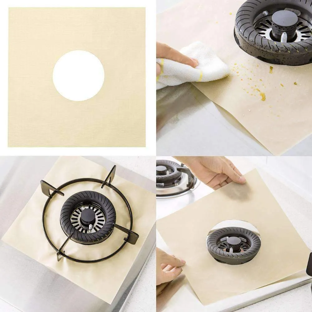 Reusable Stove Protector Covers (4 pcs set)