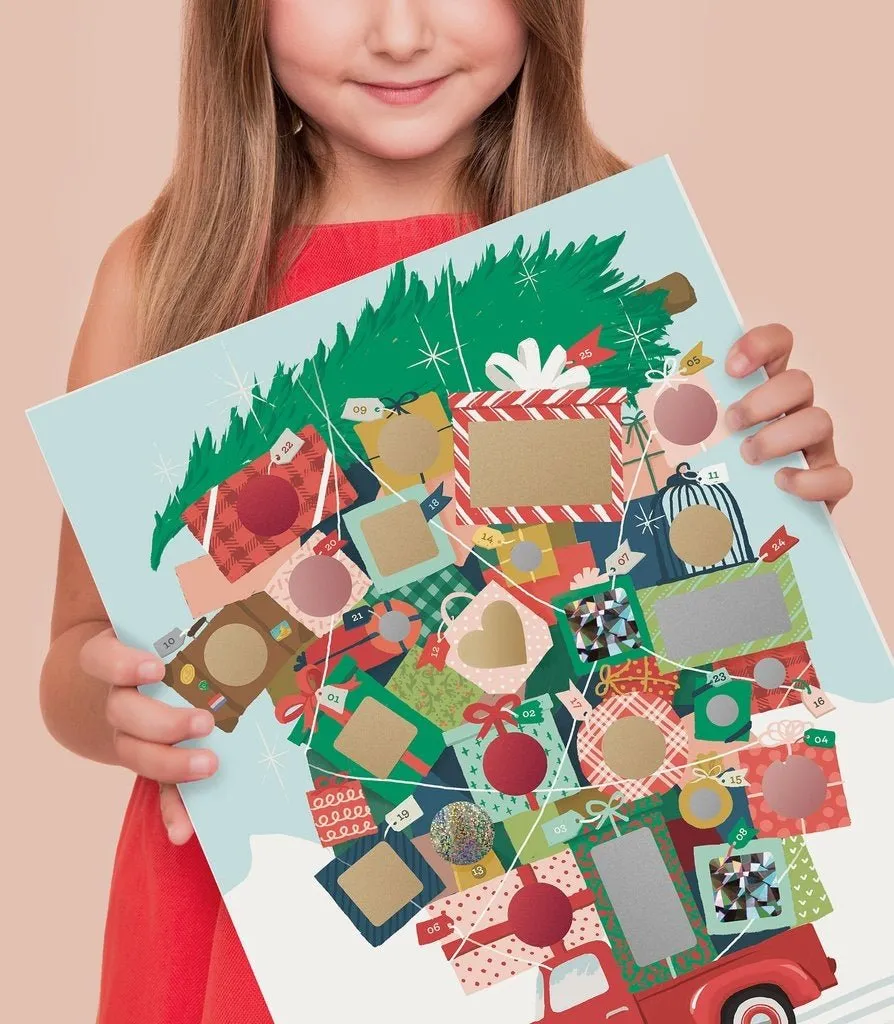 Scratch-off Advent Calendar