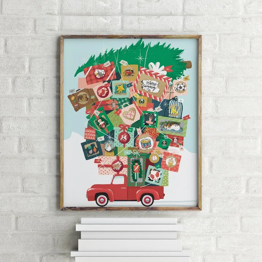 Scratch-off Advent Calendar