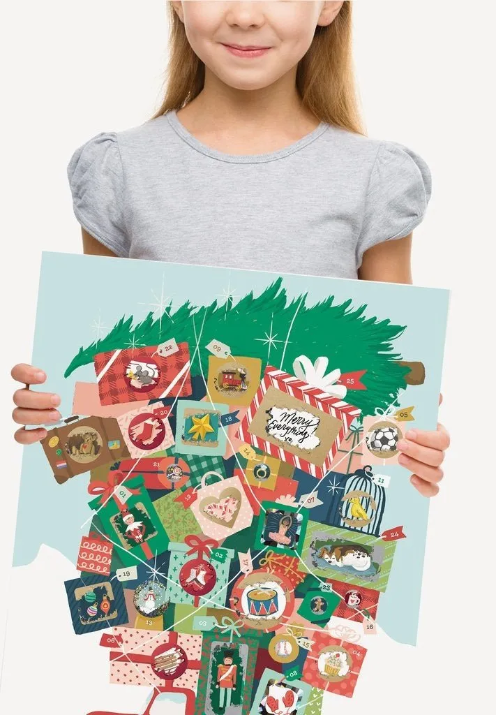 Scratch-off Advent Calendar