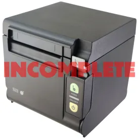 Seiko Instruments SII Thermal Printer - Black w/ Ethernet (RP-D10-K27J1-E0C3)