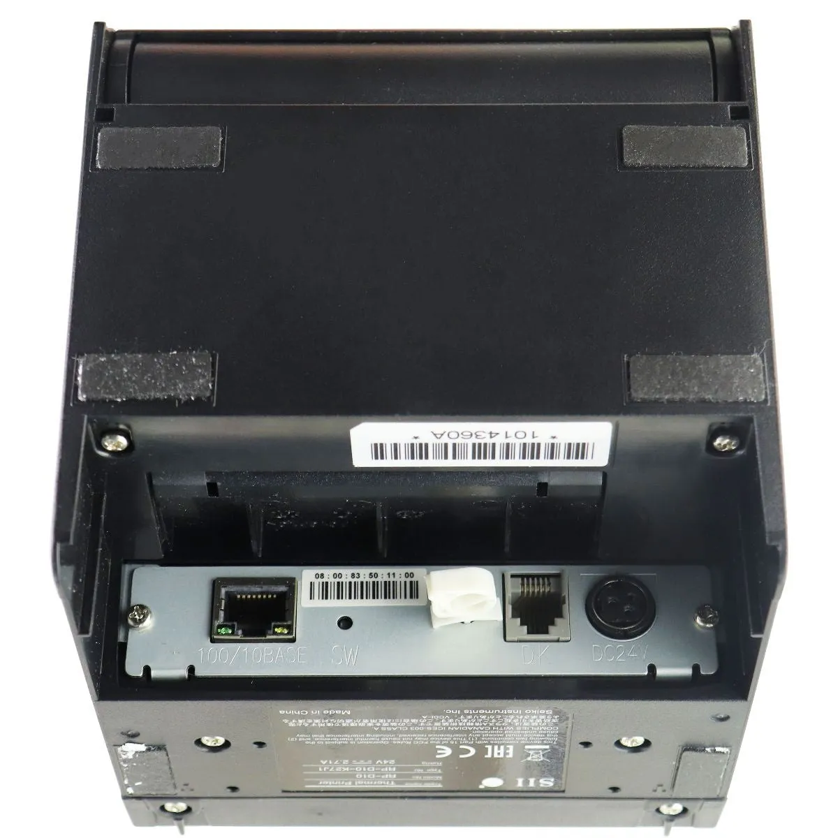 Seiko Instruments SII Thermal Printer - Black w/ Ethernet (RP-D10-K27J1-E0C3)