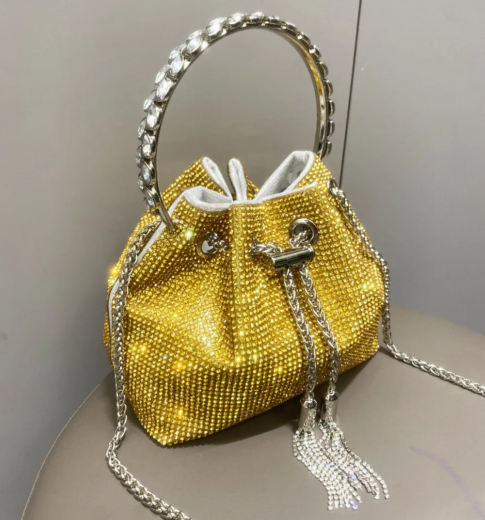 Shiny Diamond Handbag For Women