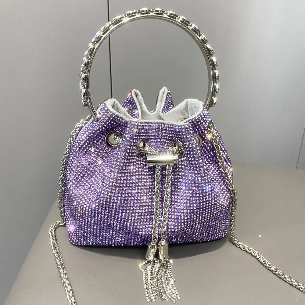 Shiny Diamond Handbag For Women