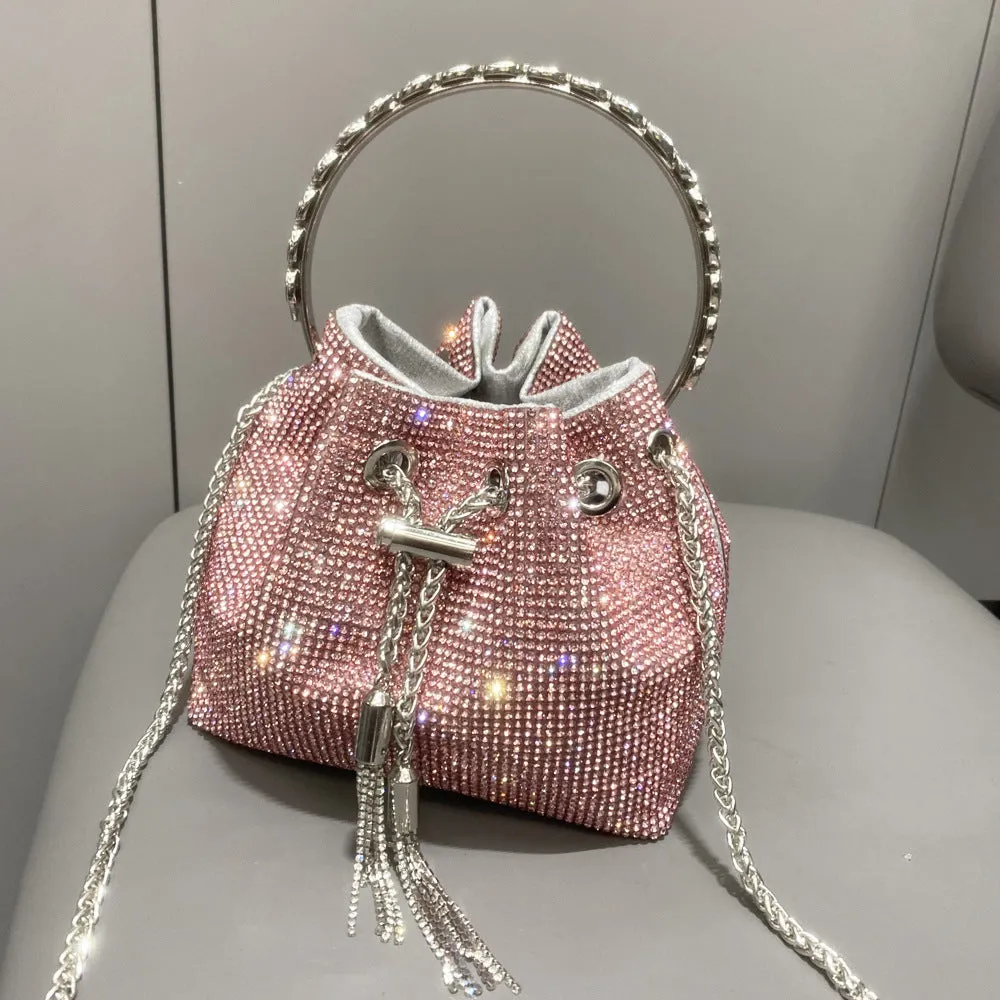 Shiny Diamond Handbag For Women