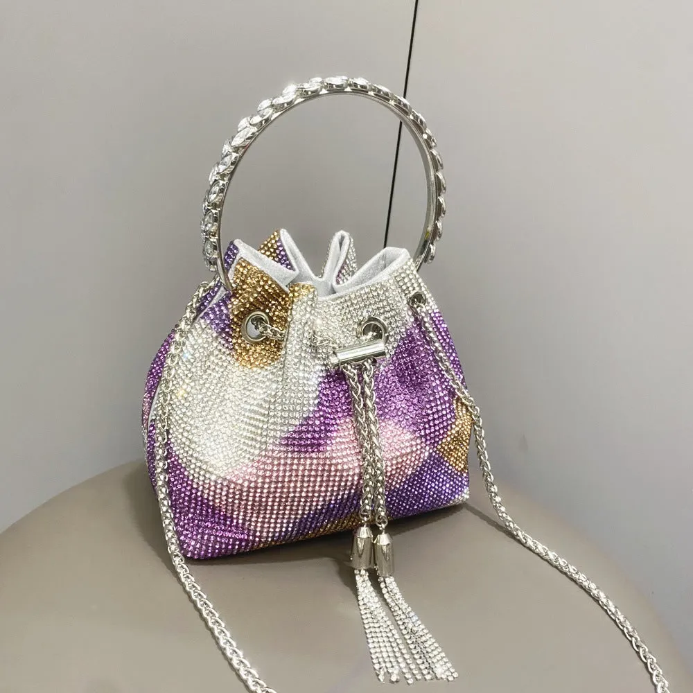 Shiny Diamond Handbag For Women