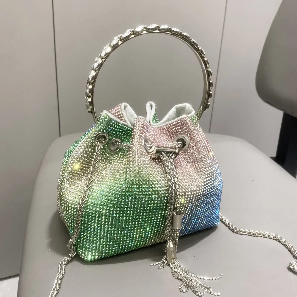 Shiny Diamond Handbag For Women