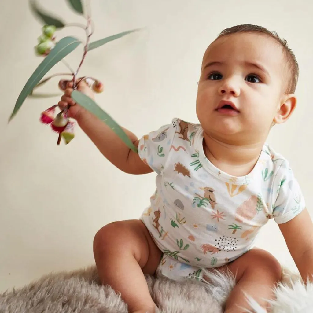 Short sleeve bodysuit | Outback dreamers