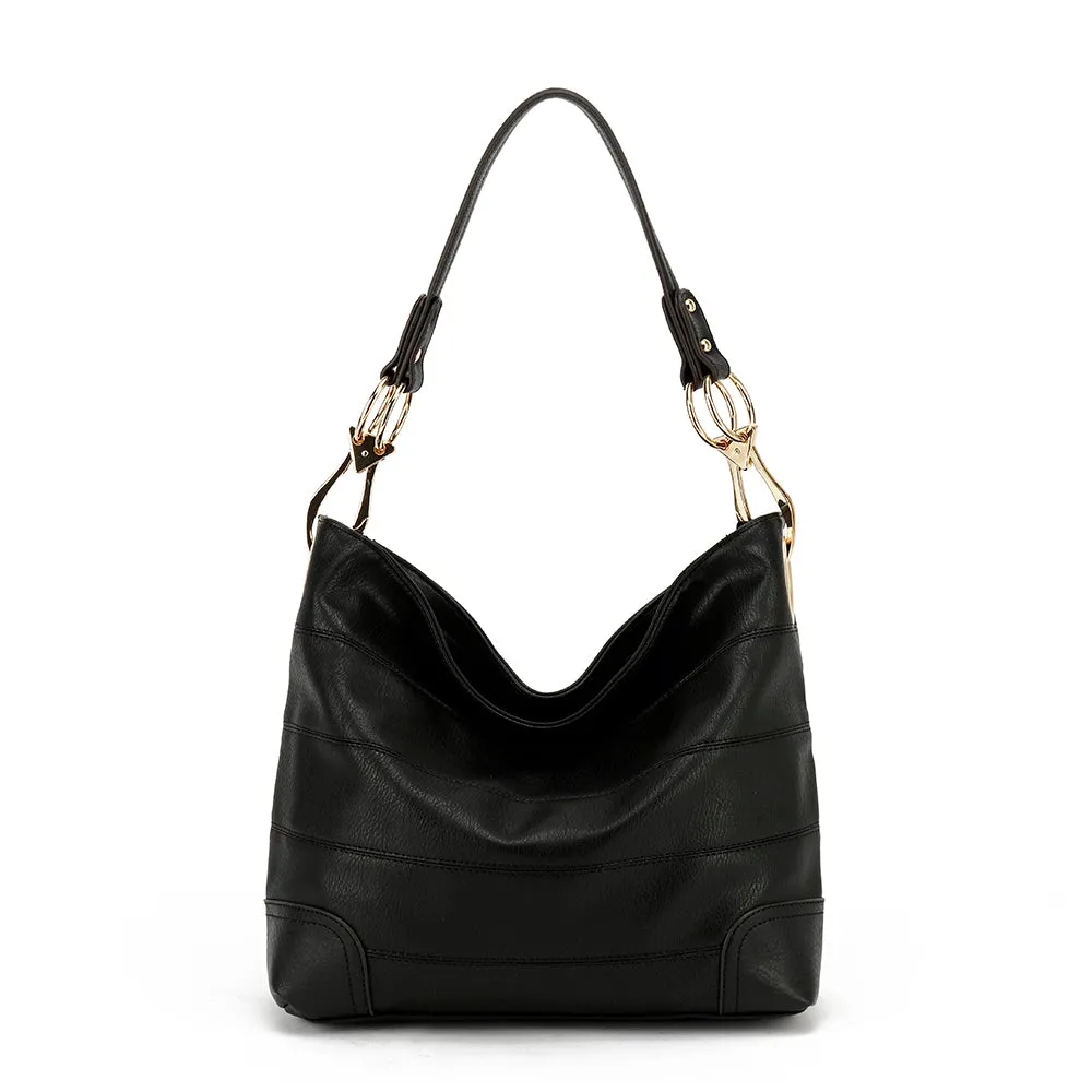 Slouchy Hobo With Claw Hardware