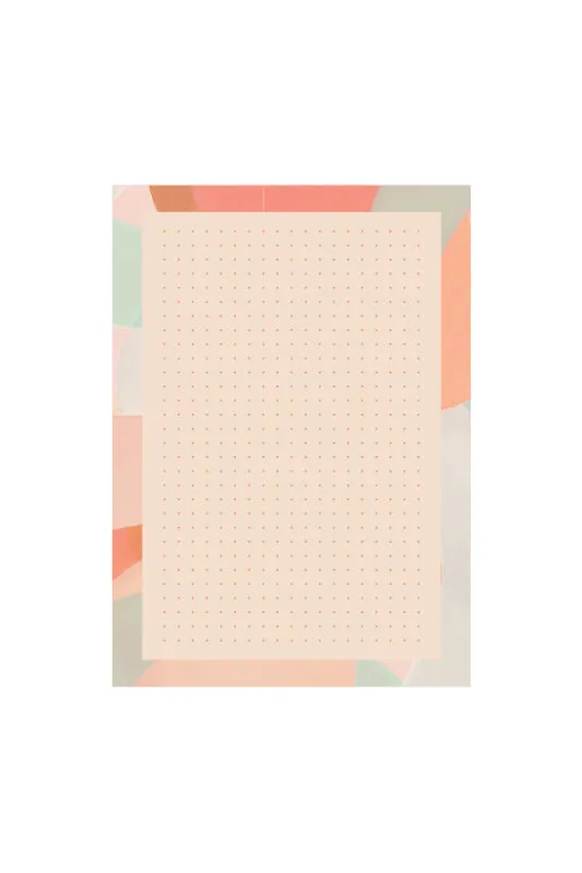 small tearaway notepad - moonscape