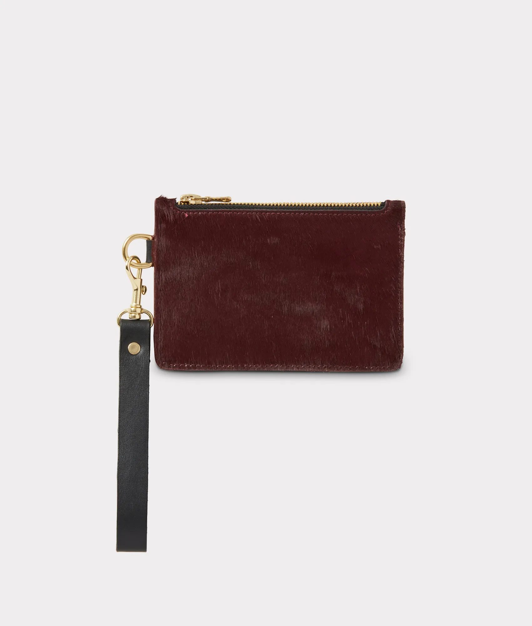Small Zip Pouch :: Burgundy