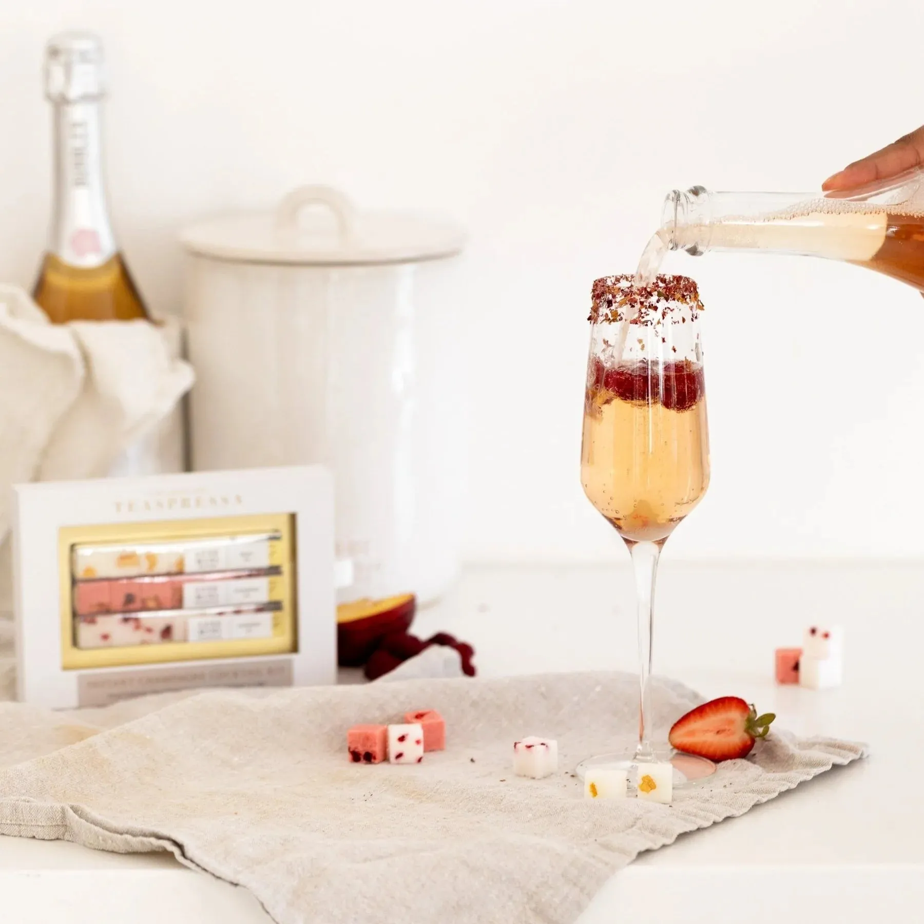 TEASPRESSA Instant Champagne Cocktail Kit