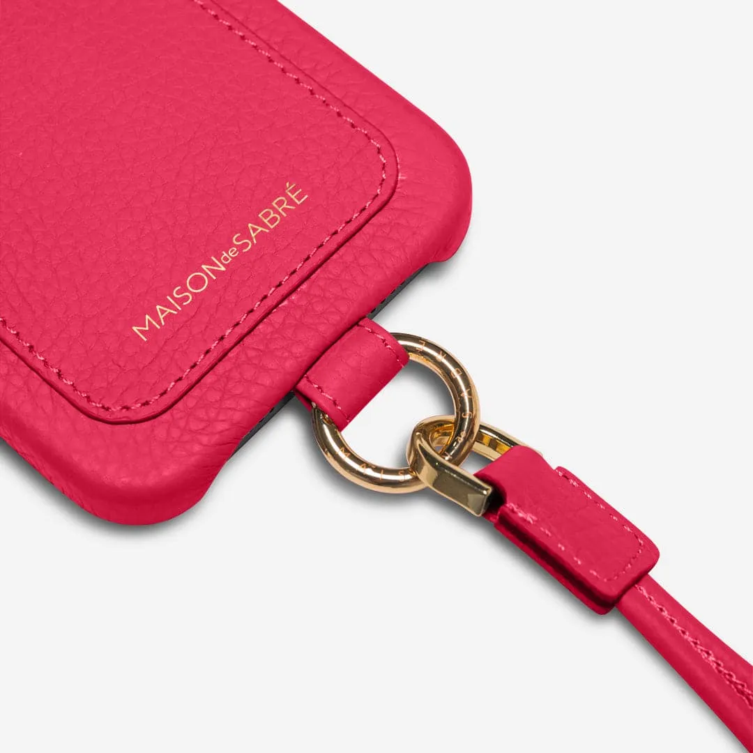 The Sling Phone Case iPhone 13 - Shibuya Fuchsia