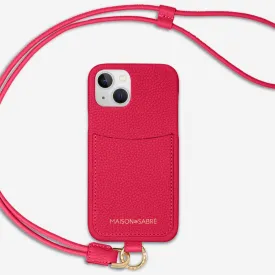 The Sling Phone Case iPhone 13 - Shibuya Fuchsia