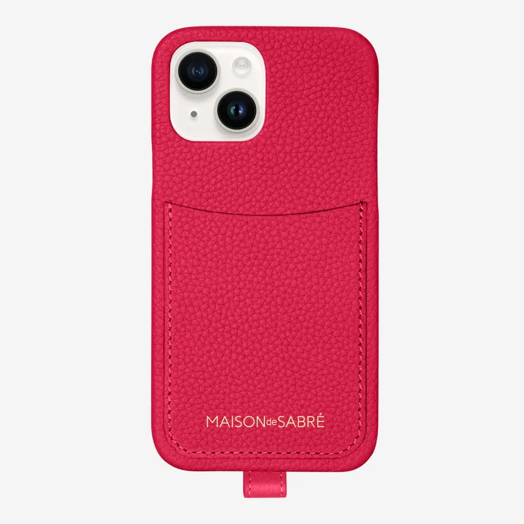 The Sling Phone Case iPhone 14 - Shibuya Fuchsia