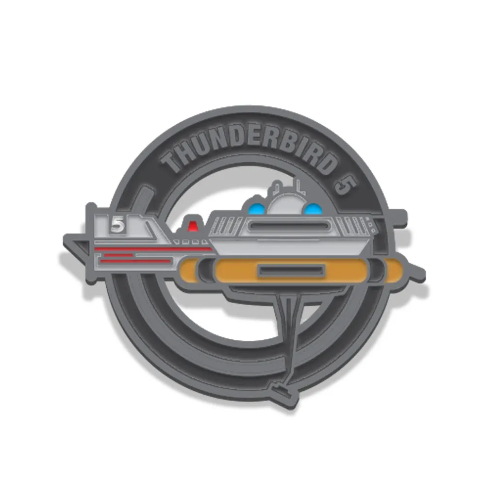Thunderbird 5 Enamel Pin
